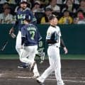 阪神まさか八回に逆転許す　甲子園に悲鳴　３番手・岩崎が１点リードから痛恨４失点　才木は１カ月ぶり勝利が消える