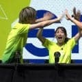 「えぐい！」二瓶有加が“超連携ゴール”に大熱狂！サッカーゲームで“煽られた”今井アンジェリカは「まじムカつくー」