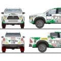 テインが新開発の競技専用ショックアブソーバ装着車でアジアクロスカントリーラリーに参戦。ドライバーは鎌田卓麻