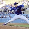 大谷翔平メジャー自己最速１６３・７キロ計測　６回３失点で８勝目の権利を得る　１６０キロ超１６球　逆転許した後にギア上げて４者連続三振も記録