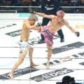 ＢＤ王者細川一颯は無情のドクターストップ２回ＴＫＯ負け　ＲＩＺＩＮ２連敗　開始早々に右拳被弾で左目から出血、大きく腫れ上がる　執念の戦いも・・・勝者直樹は「ＢＤファン、これが現実だよ」
