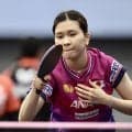 【卓球】カットマン橋本帆乃香、ストレートで初戦突破　26分決着の快勝／ヨーロッパスマッシュ