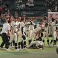 敗戦直後でも…松商学園主将の行動が｢泣ける｣、SNSで相次ぐ称賛｢涙腺崩壊｣｢尊敬する｣【26年夏甲子園】