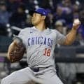 今永昇太がまさか　９勝目の権利まであと１死で降板　カウンセル監督が非情采配　厳しい表情でマウンドを降りる