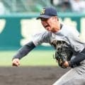 甲子園で自身初の完封　仙台育英の2年古川「低めスライダー効いた」
