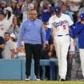 ファウルフライを追って転倒のフリーマン　試合後に状態を説明「膝も肩も、手も痛みがある」