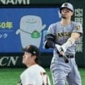 「今一番メジャーで観てみたい」と広まる感嘆の声　巨人3連戦で4発と止まらなかった佐藤輝明　春先にMLB幹部が漏らしていた“可能性”「技術も徐々に向上している」