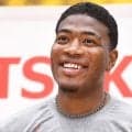 八村塁がＪＡＰＡＮシャツで調整！桶谷監督と笑顔で握手も　２年ぶり代表復帰で強化試合２連戦ロスター入り