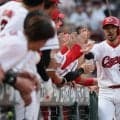 【広島】菊池涼介が貴重な追加点　3回、左翼に6号ソロ「良い風も吹いてくれていた」
