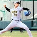 阪神・今朝丸　七回まで２安打も八回連続四球で降板　平田２軍監督「大反省や」愛ある猛ゲキ