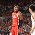【バスケ】圧倒的な力の差！代表復帰の八村塁、開始15秒で先制点　２分半で９得点／第1Q