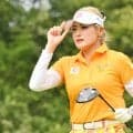 桑木志帆、凱旋試合は42位　パットが入らず「投げた方が入るんちゃうか」“星ネイル”も披露