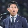 日本代表・森保一監督が熊本訪問　氷川中学では希望者全員と写真撮影「唯一できることはエールを届けること」