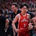 バスケ男子日本代表が韓国に16点リードで前半終了…八村欠場も河村や佐々木ら躍動