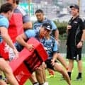 リーグワン神戸、エリス新ヘッドコーチが所信表明「選手自身が楽しいラグビーをしたい」新体制記者会見