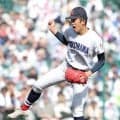 横浜・織田翔希が驚異的１２３球完封劇「チームを勝たせることができてうれしい」自身の甲子園史上最速１５６キロを計７度マーク、そのうち６度は六回以降に計測　スプリットも１４５キロ計測