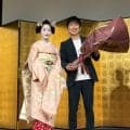 寺地拳四朗　地元京都で３階級制覇記念祝勝会　次の目標は王座統一とゴルフで１００切り