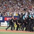阪神、佐藤輝＆大山の連弾で劇的サヨナラ勝ち　藤川監督「本当に素晴らしいクリーンナップ」