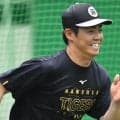 阪神　ルーキーの谷端が１軍合流　前夜は同じ二塁の中野が負傷交代　出場選手登録されれば初