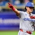 「永遠に刻まれることになる」球団新人最多本塁打の岡本和真に“最大級の賛辞”…新人王レースでも当然注目　米メディア