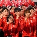 ＪＯＣ結団式　藤波朱理「旗手の誇りと責任を」佳子さまからお言葉「けがに気を付けて頑張ってください」選手団目標は最多金メダル78＆総数２１８更新