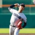 【甲子園】初回から150キロ連発！横浜・織田翔希が初回ピンチも無失点　今大会初の連打浴びる