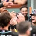 ダイヤモンドバックス・ヌートバー、移籍１号　代打で２ラン