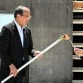 森保一監督「平和発信して」　愛知・名古屋アジア大会、広島で採火式