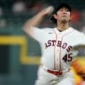 アストロズ今井達也　リリーフ転向後初失点…３度目の救援で３回２安打２四球２失点　