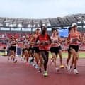 【陸上】女子マラソン　佐藤早也伽、矢田みくにが先頭集団　日本勢４度目のダブル表彰台へ