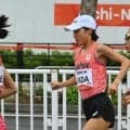 【女子マラソン】矢田みくにがスローペースを打破　17キロ手前で先頭集団から飛び出す