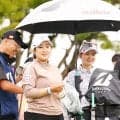 阿部未悠、川崎春花らの打球がほぼ同じ位置に…解説「これは珍しいかも」国内女子第１日