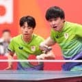 【卓球】張本智和＆篠塚大登組は銀メダル…44年ぶり金ならず　中国ペアに敗れて２冠逃す