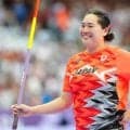 【陸上】号泣…北口榛花が銀メダル「全然勝負にならなくてすごく悔しい」