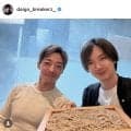 「イケメンおふたりで眼福」「何か似てるｗ」ＤＡＩＧＯが誕生日を迎える名手との２ショット公開