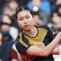 【卓球】28歳佐藤瞳、４強進出　同じカットマンの中国選手に快勝／チャイナスマッシュ