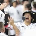 村上宗隆　ＭＬＢ公式が大一番前に異例の投稿「私たちはもっと村上宗隆を見たい」珍場面映像集に米ファン反響　第５戦は「４番・一塁」でスタメン