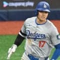 ド軍先制 大谷翔平が二塁から一気に生還