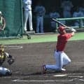 広島がソフトバンクとの接戦を制す　合流組が躍動　二俣がバックスクリーン直撃の特大弾　持丸は決勝打含む２安打２打点