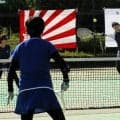 全国レディーステニス福島県大会が始まる　28ペアが参加