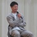 中谷潤人、ブラインドボクサー工藤聖真さんと中学３年生に向け講演「負けほど得られるものない」