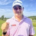【男子ゴルフ】軽井沢生まれニュージーランド育ちの２４歳が６４で１２位→３位浮上「すごいハッピー」カズマ・コボリ