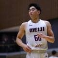 日本代表候補に名前を連ねた明治大の武藤俊太朗が公示…Bリーグドラフト志望選手リスト更新