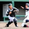 鳥取城北　中国高校野球の初戦制す　山崎選手の二塁打で流れつかむ