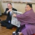 出羽ノ龍「幕内昇進おめでとう」卓球早田ひなの“勘違い”を１年後に実現、高校のクラスメート