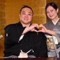 炎鵬が結婚会見「この人のために頑張りたい」美希夫人が支えた大けがからの復帰／一問一答
