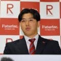【ソフトバンク】ドラ２立命大・有馬伽久「もちろん、目指したい」先発争い参戦　指名あいさつ