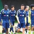 Ｊ１横浜ＦＭ、ルヴァン杯広島戦に向けて最終調整　天野純、松原健が全体メニューでウォーミングアップ