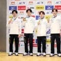 体操　橋本大輝　団体総合金でロス五輪へ「みんなを金メダリストにできたことが一番良かった」