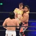 なつぽい「リングの鷹木信悟を間近で見られてカッコ良かった」人気レスラー夫婦が初タッグ白星で飾る【スターダム】